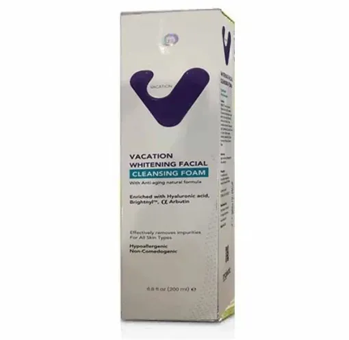 غسول فاكيشن للتفتيح vacation facial cleanser | ٢٠٠ مل