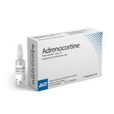 حقنة ادرينوكورتين adrenocortine amp للغدة الكظرية | 1 امبول