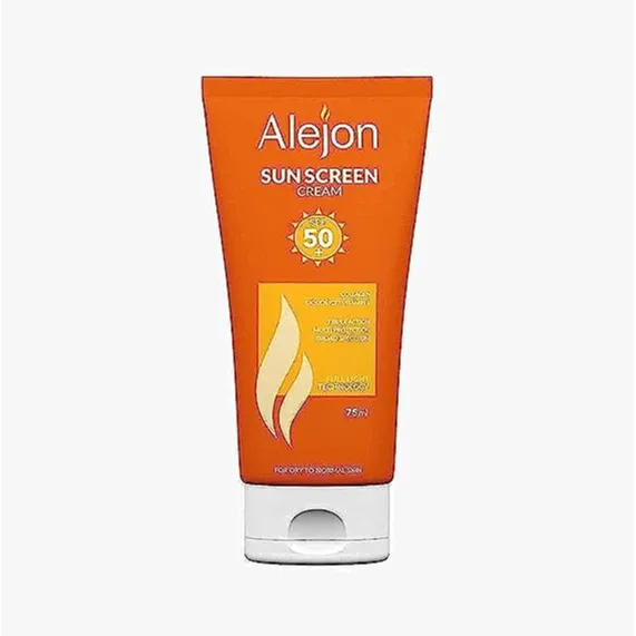 صن بلوك اليجون كريم alejon للبشرة الجافة والعادية | 75 مل