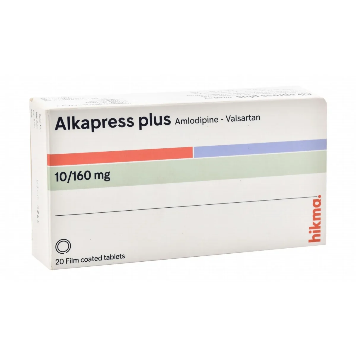 Lomixa Health Care - alkapress plus high blood pressure 10mg per 160mg 14tab tbru 01665499545