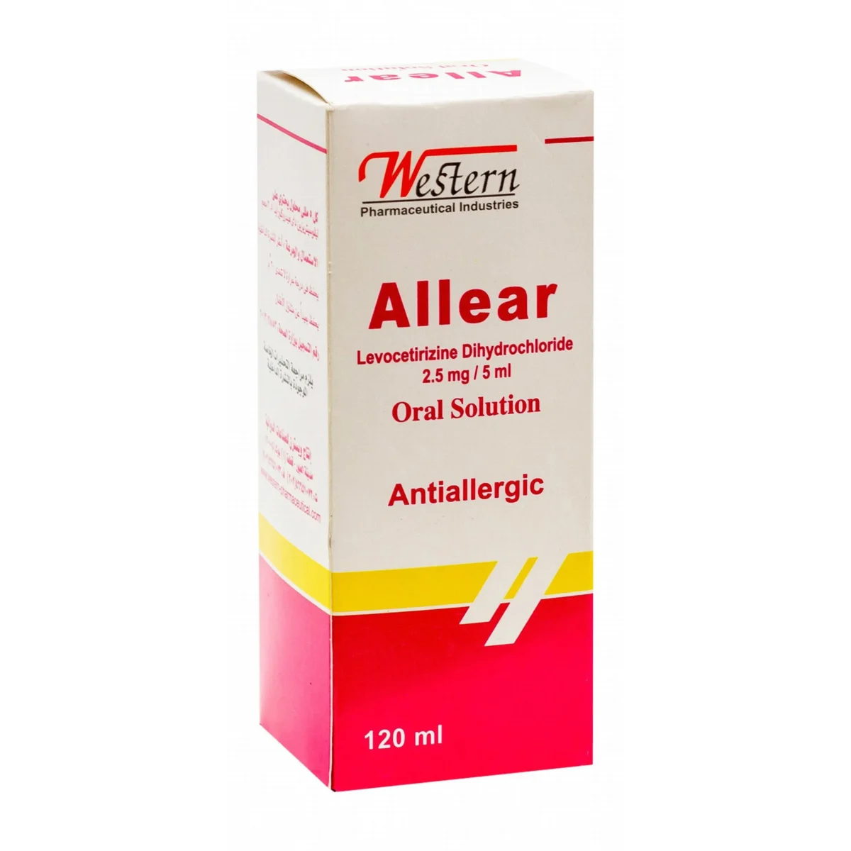 Lomixa Health Care - allear allergic rhinitis 25mg5ml 120ml susp 9ytb 01670420568