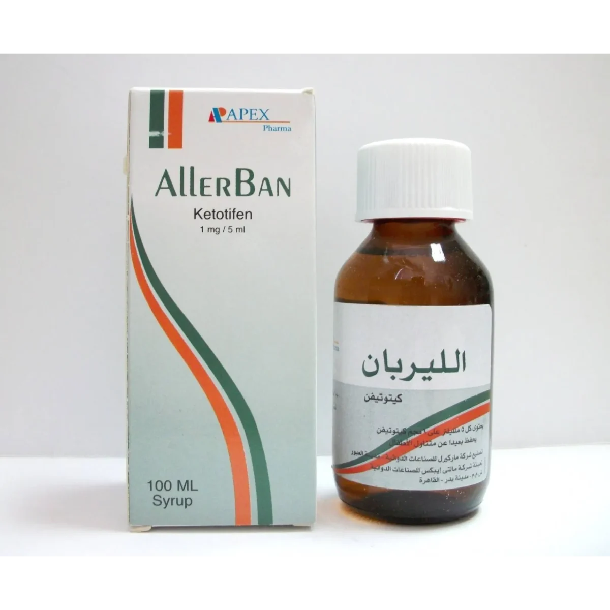 Lomixa Health Care - allerban allergies 1mg5ml 100ml susp megz 01665594259