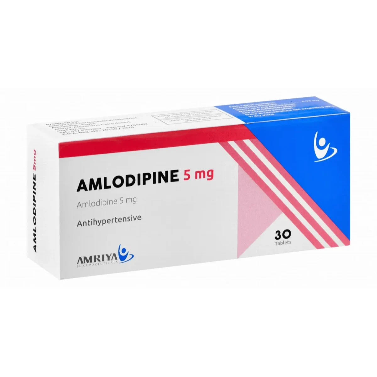 Lomixa Health Care - amlodipine 5mg 30tab hhbr 01721567337