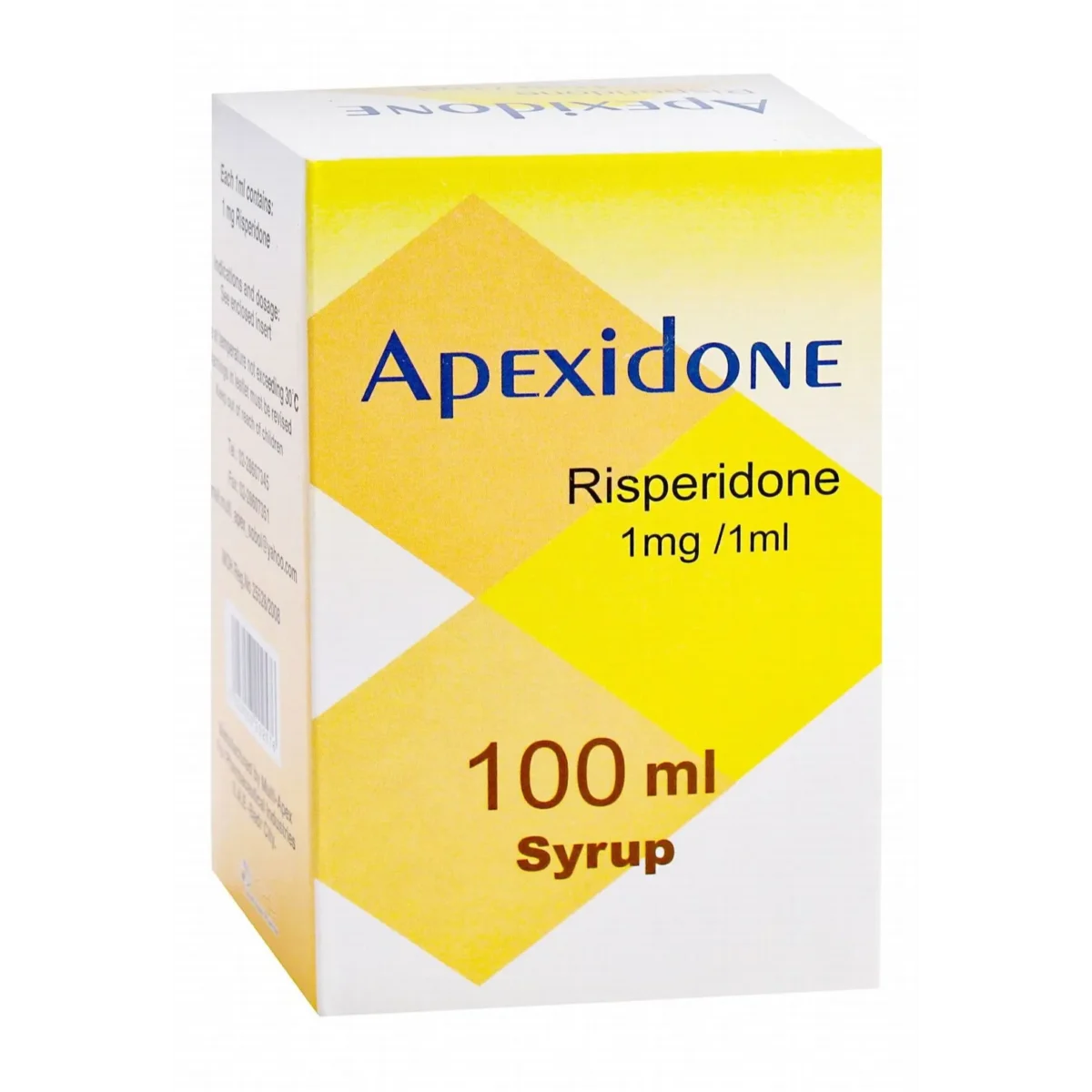 Lomixa Health Care - apexidone mental disorders 1mg 100ml susp 8nzh 01670336428