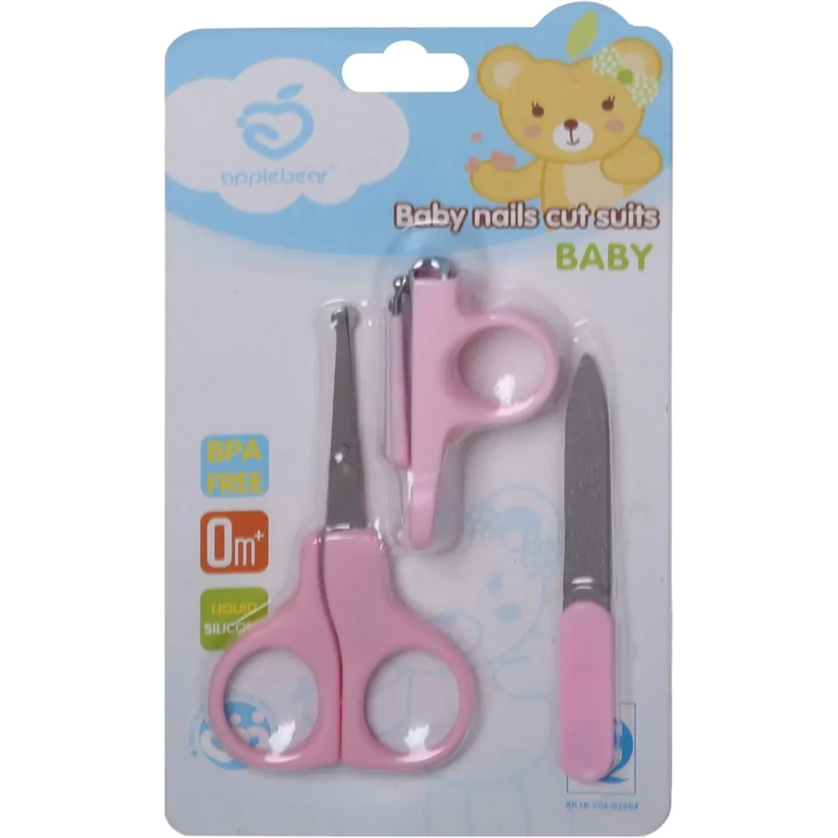 Lomixa Health Care - apple bear baby nails cut set pink glvt 01726048697