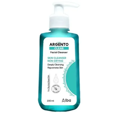 غسول ارجنتو كلير للبشرة الدهنية والعادية argento clear منظف...