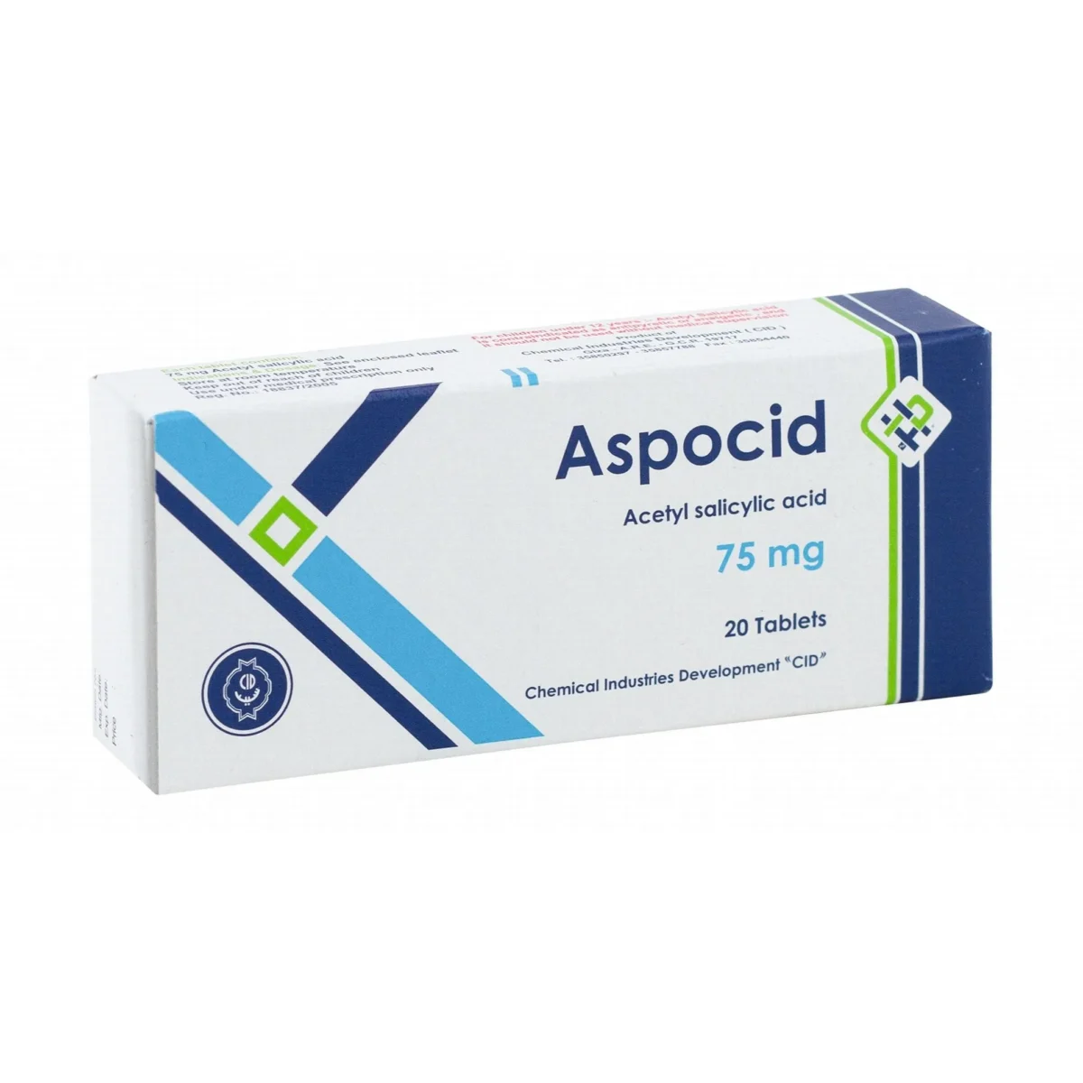 Lomixa Health Care - aspocid 75 mg 01676207168