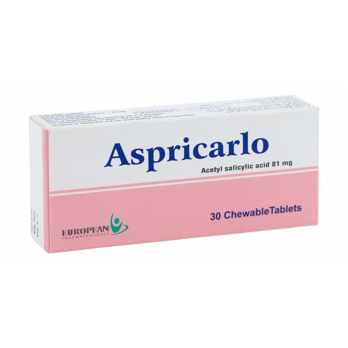 Lomixa Health Care - aspricarlo to prevent clots and strokes 30tab nr28 01665669882