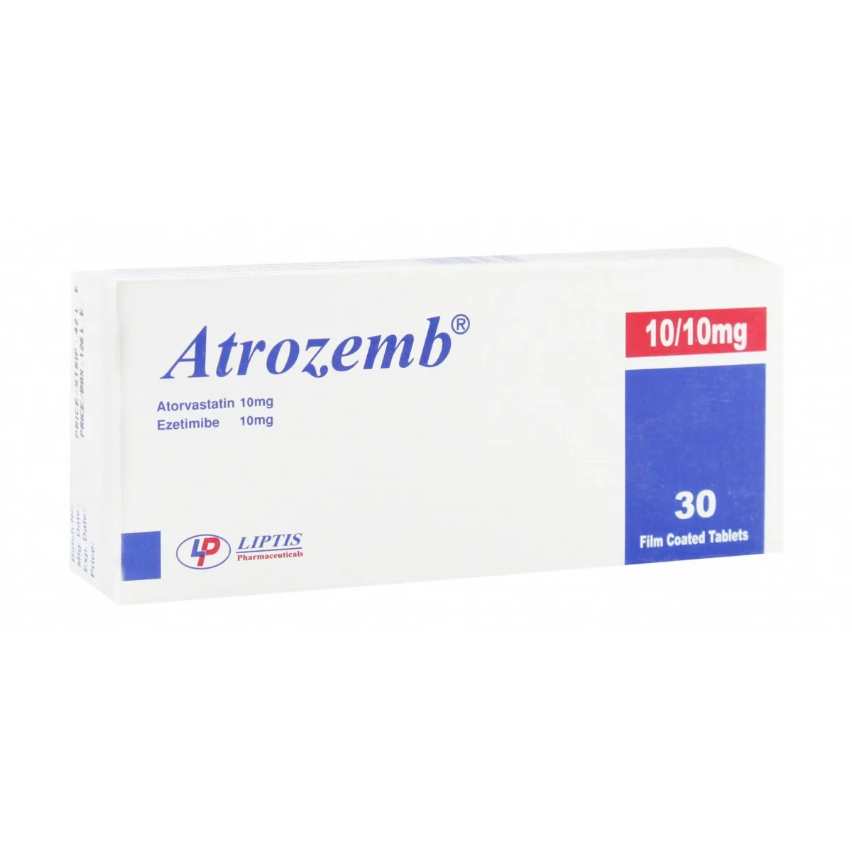 Lomixa Health Care - atrozemb 10 10mg 30 tablets gxlv 01677420160