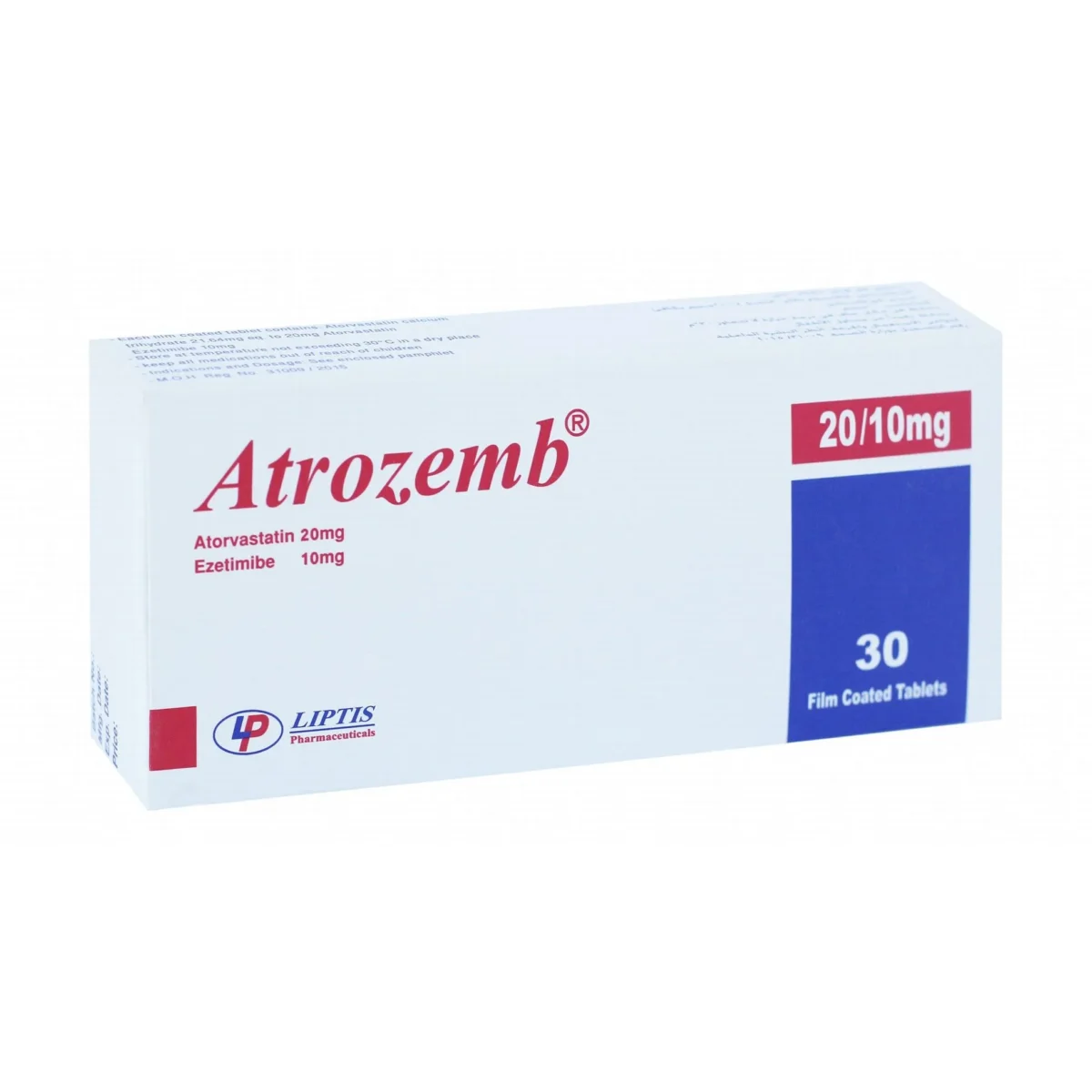 Lomixa Health Care - atrozemb 2010mg 30tab itzy 01677420392