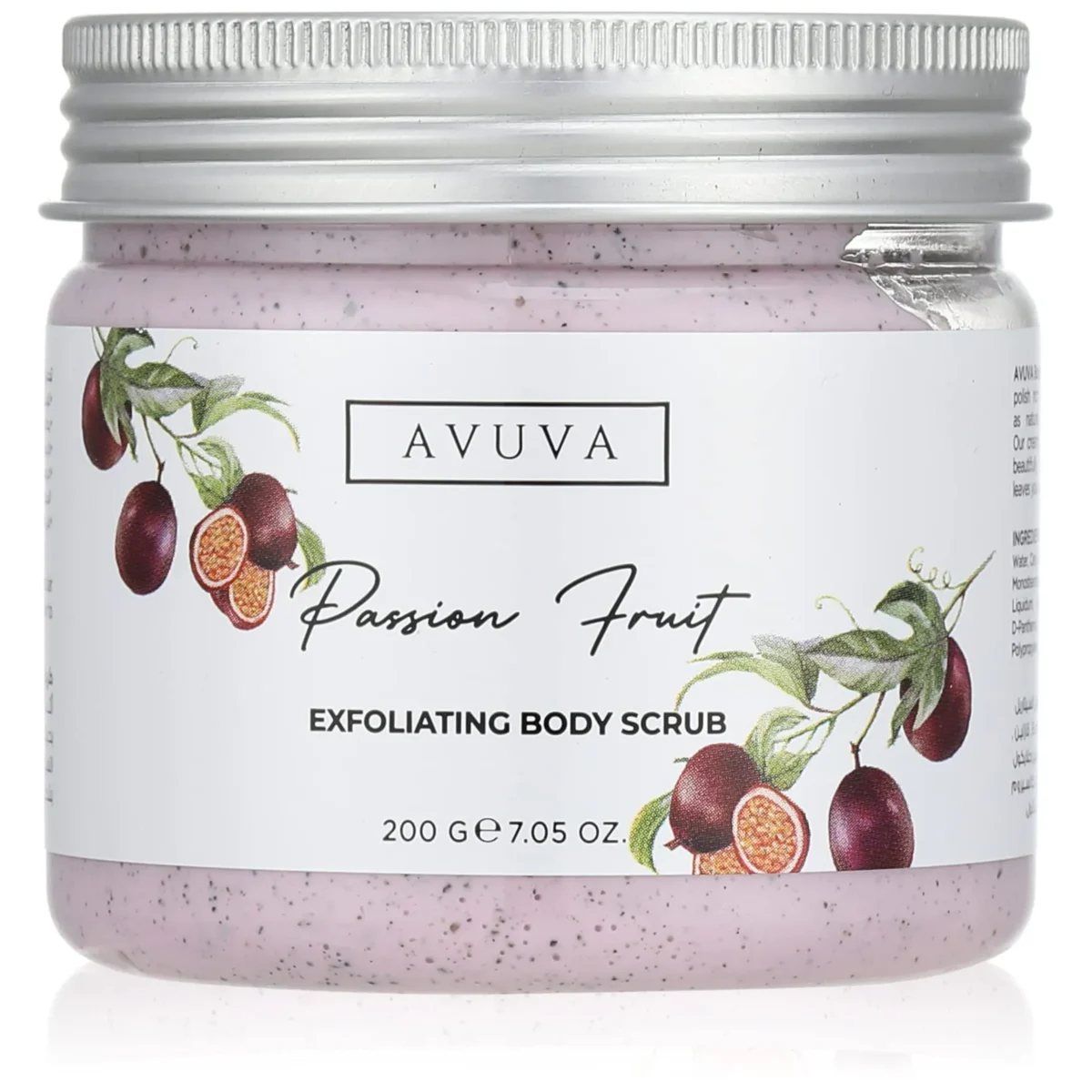 Lomixa Health Care - avuva passion fruit body scrub 200gm gyya 01702384454