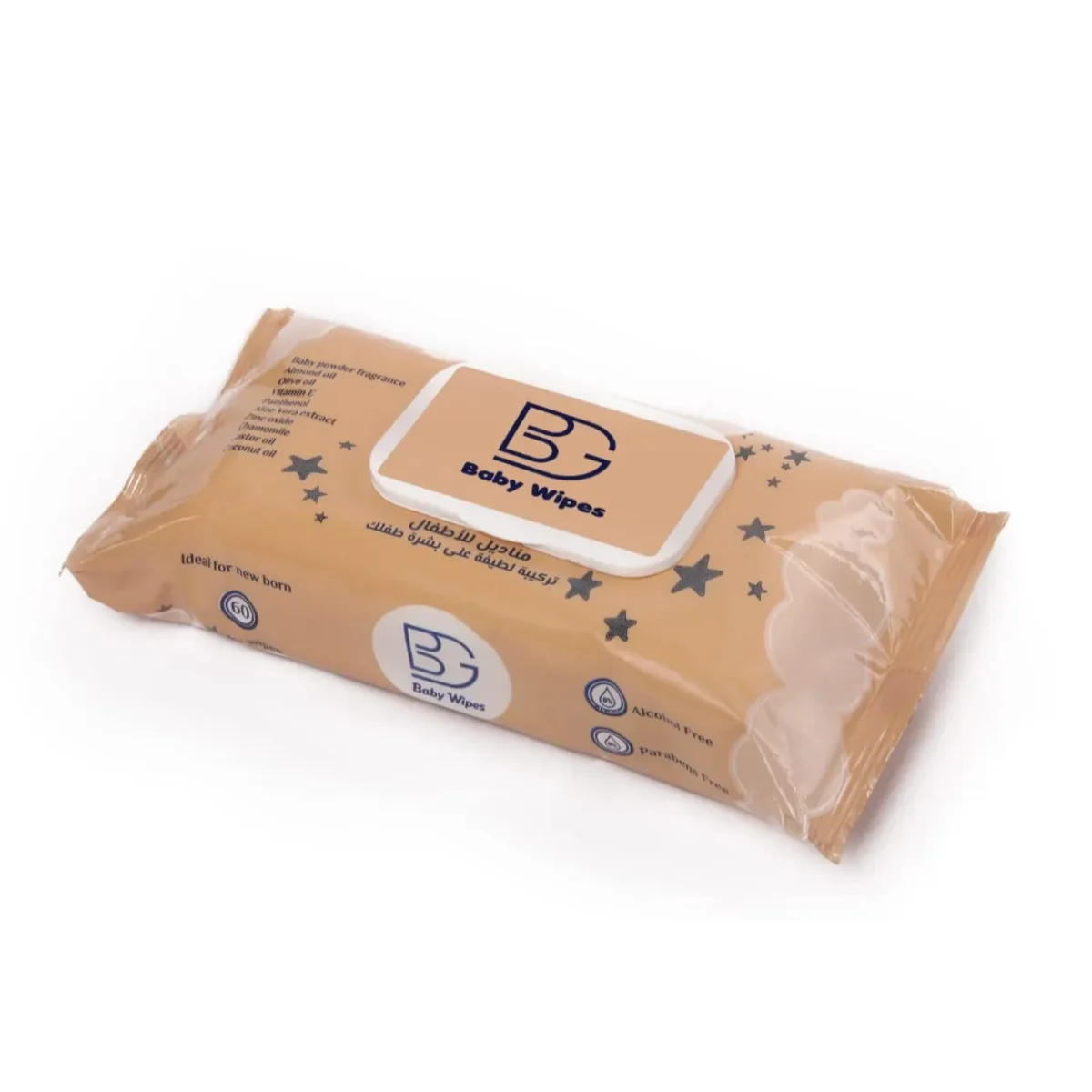 Lomixa Health Care - bg baby wipes 60 wipes bsii 01725957737