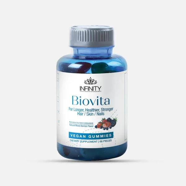 فيتامين بيوفيتا للشعر والأظافر biovita gummies | ٦٠ قطعة