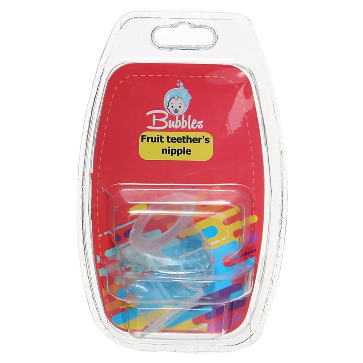 Lomixa Health Care - bubbles silicone fruit teether nipple replacement 2pcs ennd 01726314711