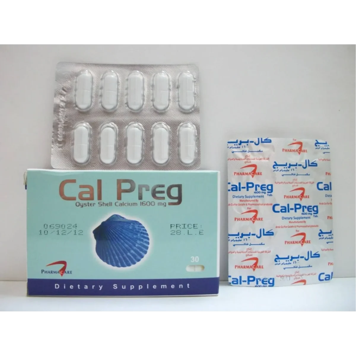 Lomixa Health Care - cal preg 1600mg 30tab youd 01681677454