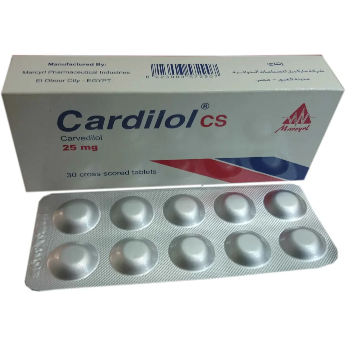 Lomixa Health Care - cardilol cs 25mg 30tab q2yq 01693393335