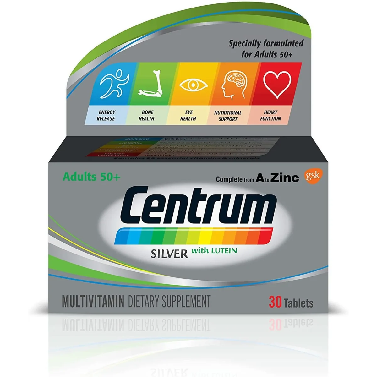 Lomixa Health Care - centrum silver 30tab 06f2 01668000809