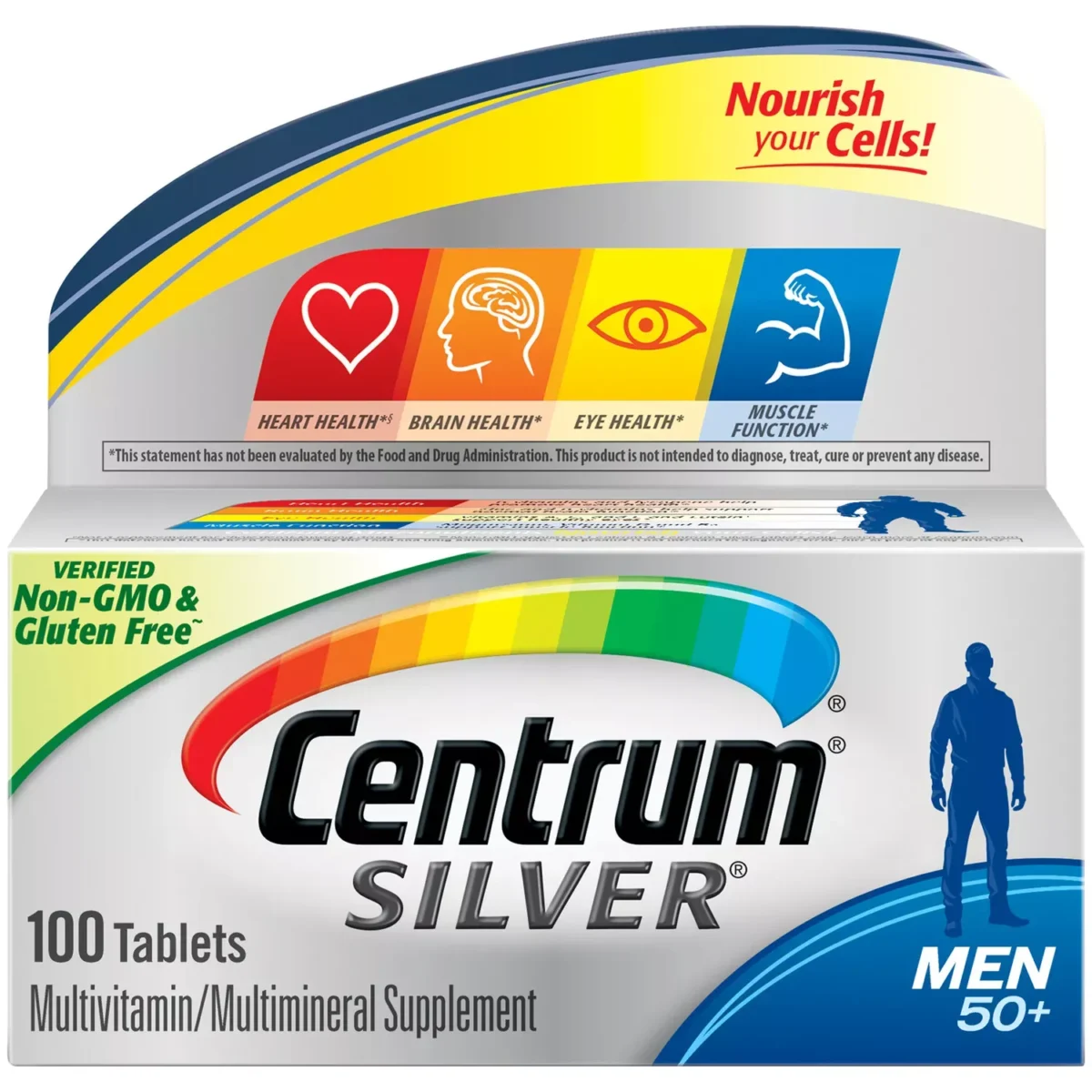 Lomixa Health Care - centrum silver men 50 100 tablets 01727261162