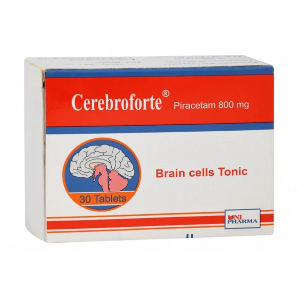 دواء سيربروفورت 800 cerebroforte منشط لخلايا الدماغ | 30 قرص