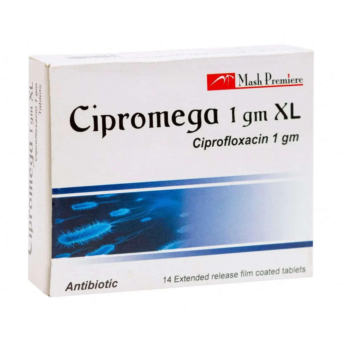 Lomixa Health Care - cipromega xl antibiotic 1g 14tab idez 01671113734