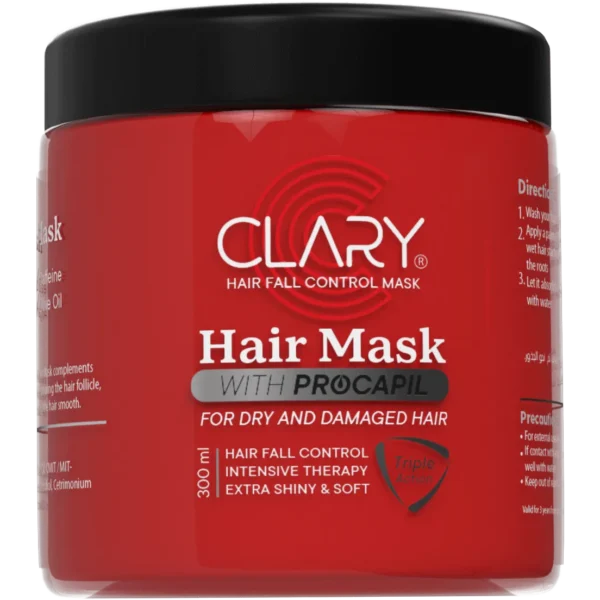 كلاري هير ماسك لترطيب الشعر الجاف Clary Hair Mask | ٣٠٠ مل