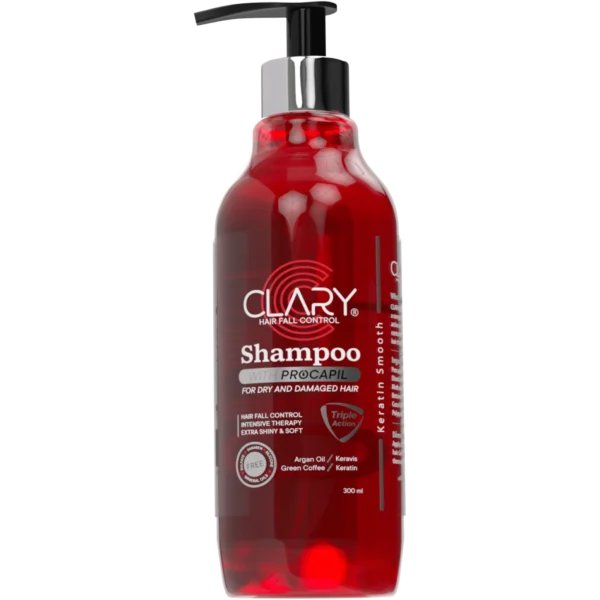 شامبو كلاري clary shampoo للشعر الجاف والتالف | 300 مل