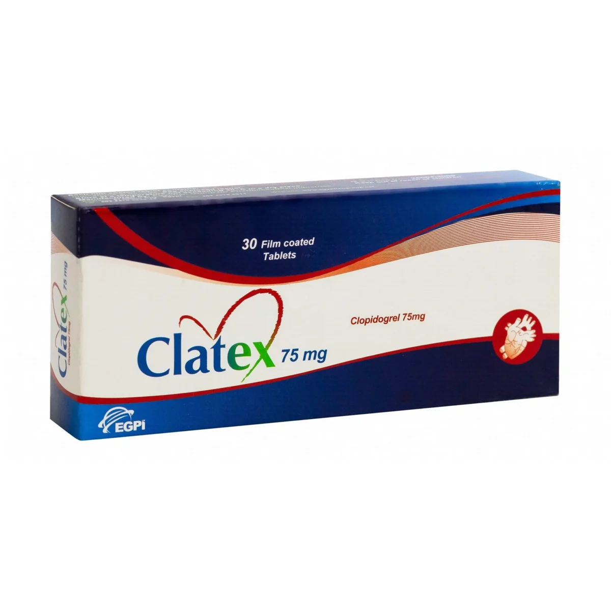 Lomixa Health Care - clatex angina 75mg 30tab jrdj 01666082864