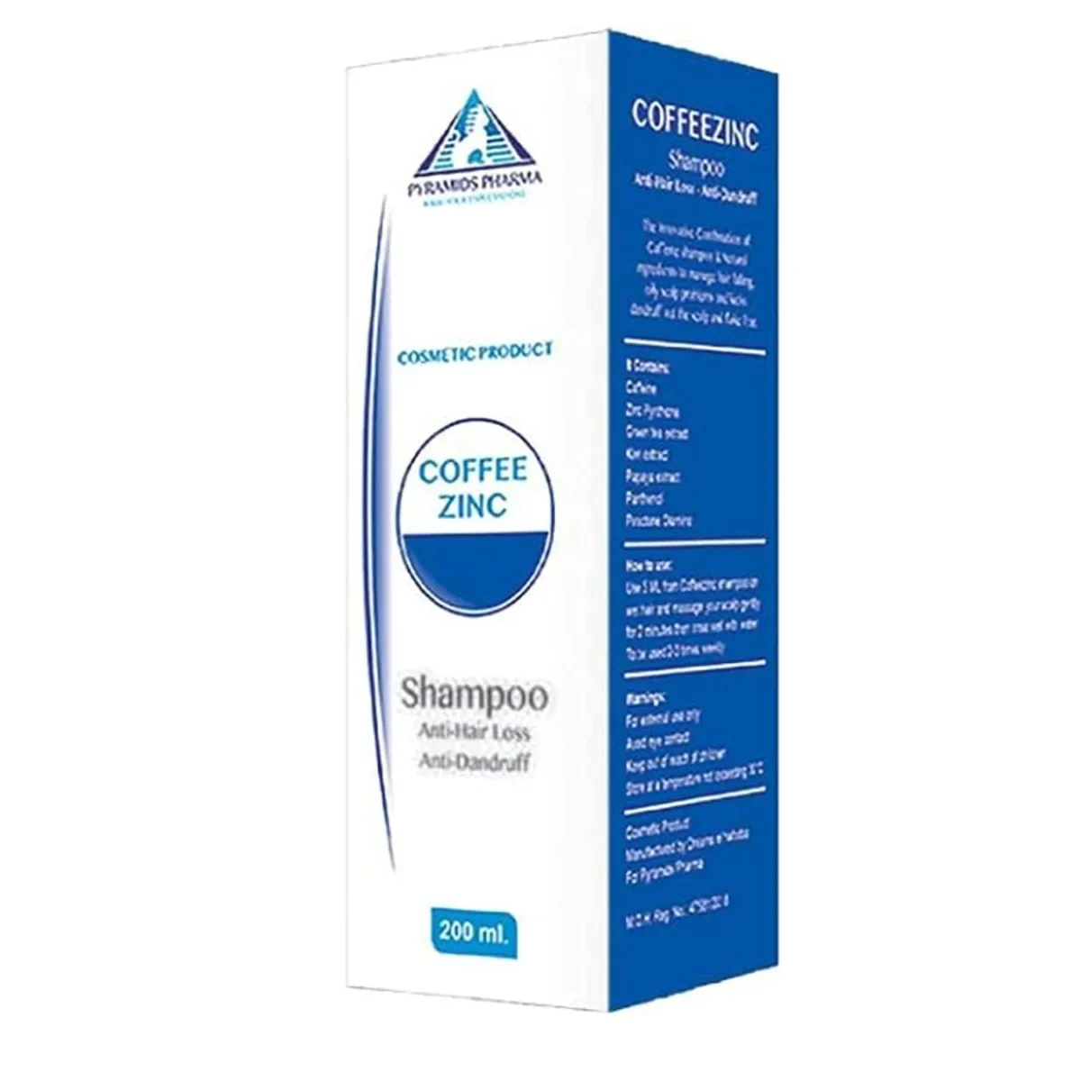 Lomixa Health Care - coffee zinc shampoo 200 ml cpje 01693817904