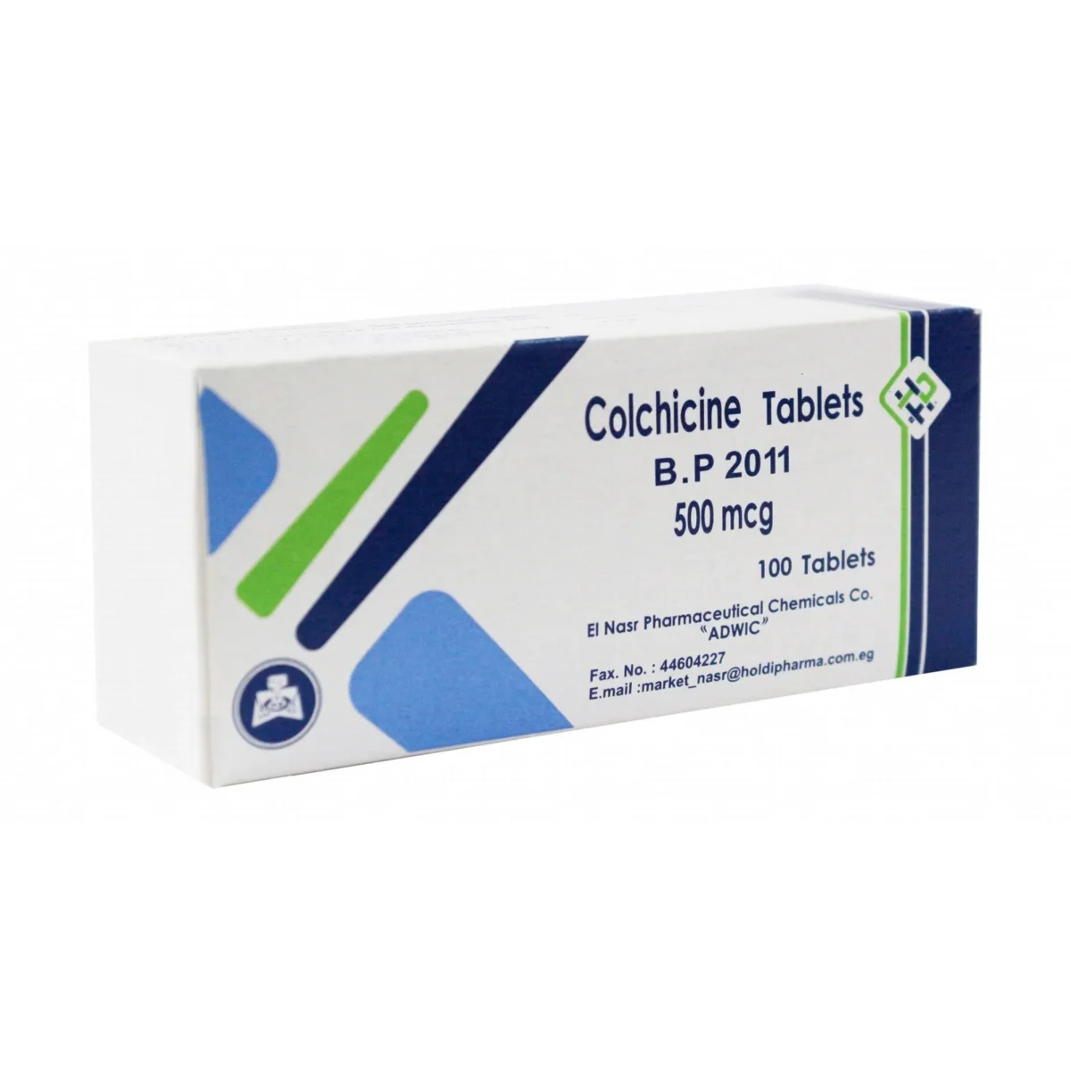 Lomixa Health Care - colchicine gout 500mcg 100tab jfwp 01669300601