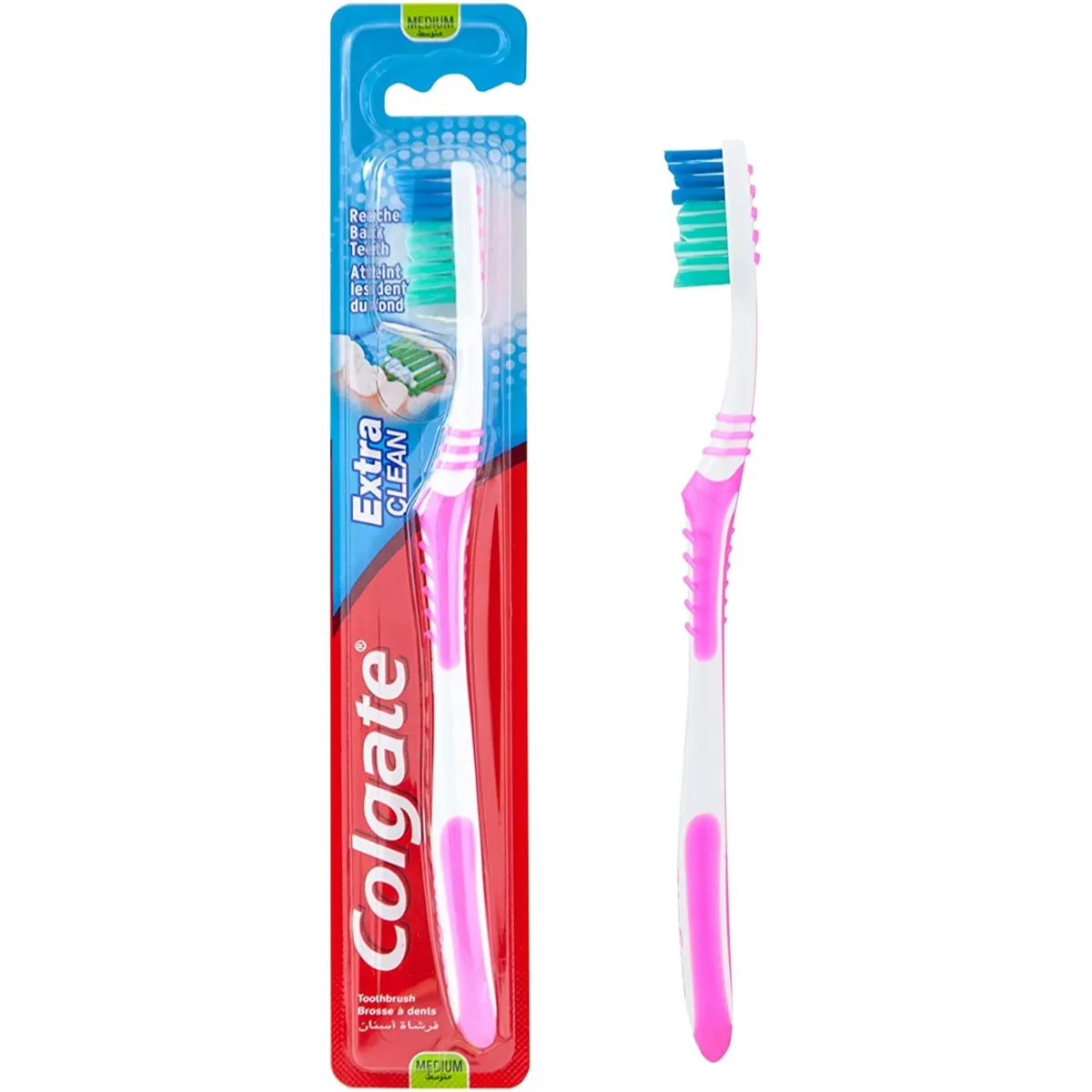 Lomixa Health Care - colgate extra clean toothbrush medium 87zs 01655292372