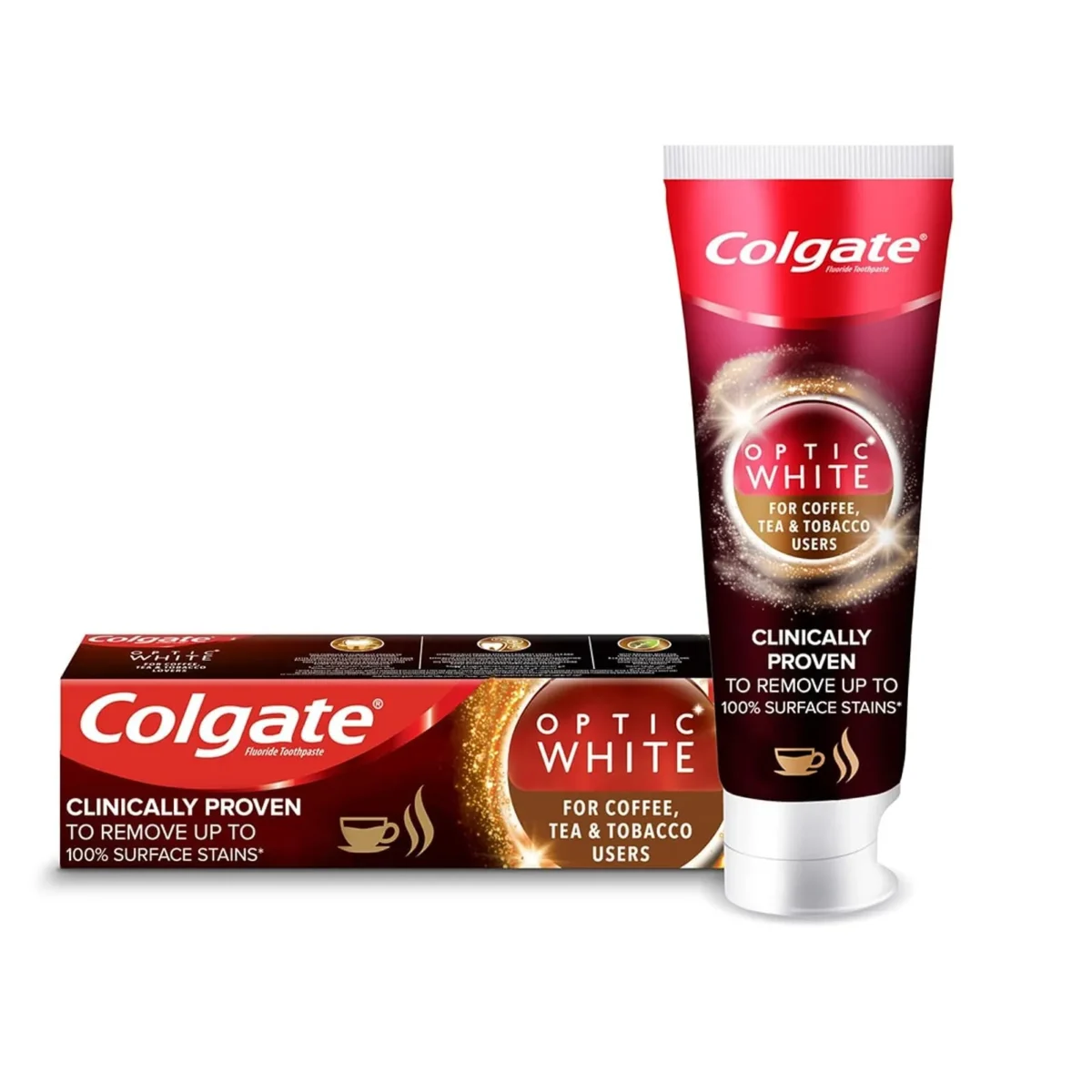 Lomixa Health Care - colgate optic white toothpaste for coffee tea 5v1u 01727092544