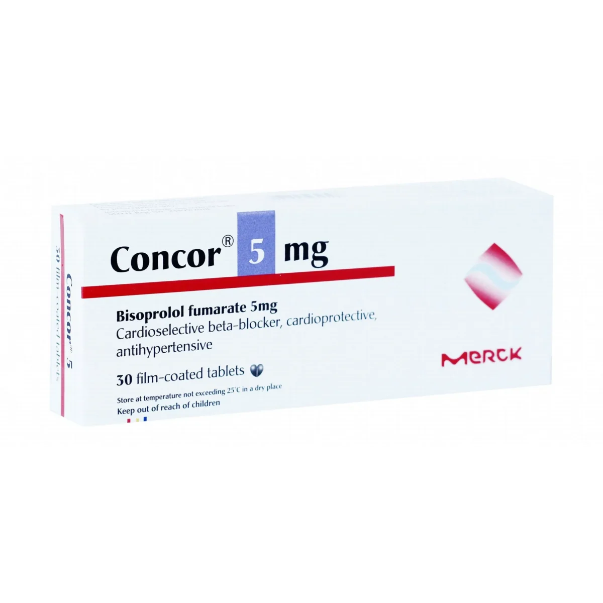 Lomixa Health Care - concor high blood pressure 5mg 30tab o8cx 01665586256