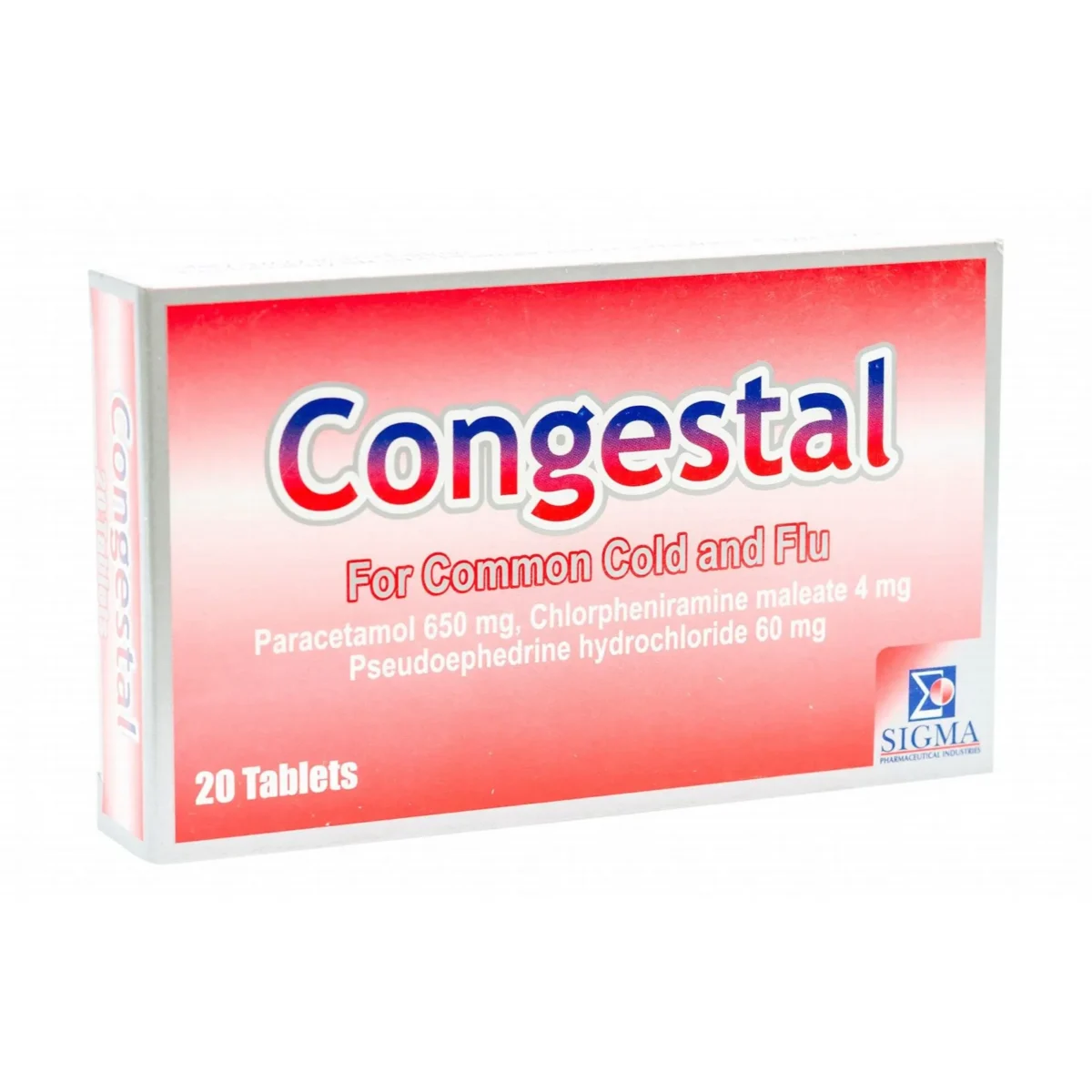 Lomixa Health Care - congestal tab 01668935220