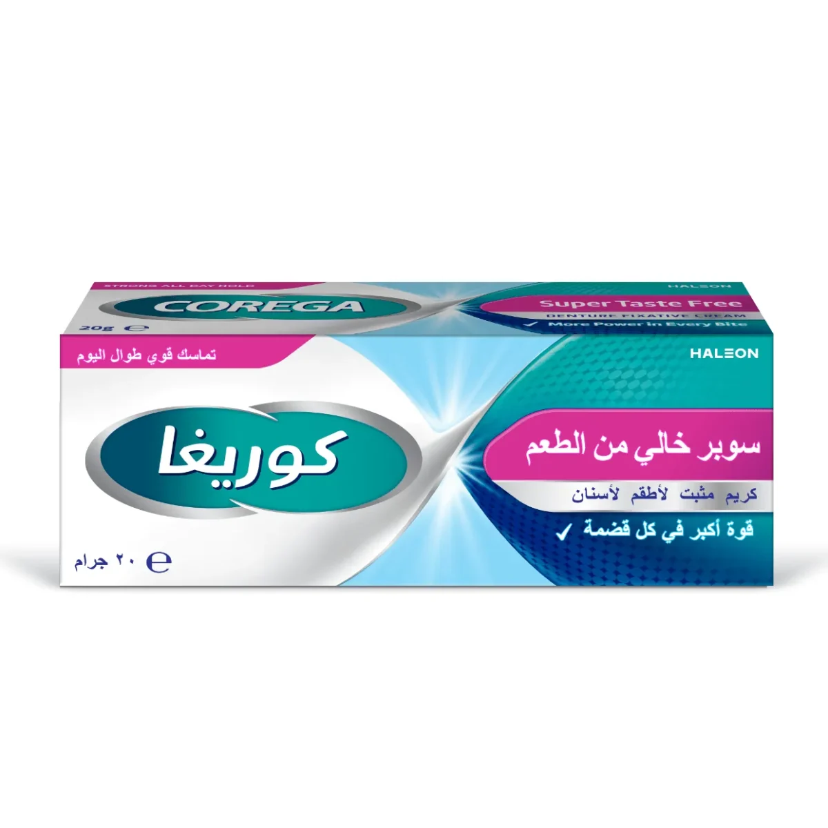 Lomixa Health Care - corega super cream denture fixative taste free toothpaste 20ml ntx6 rzkr 01710405020