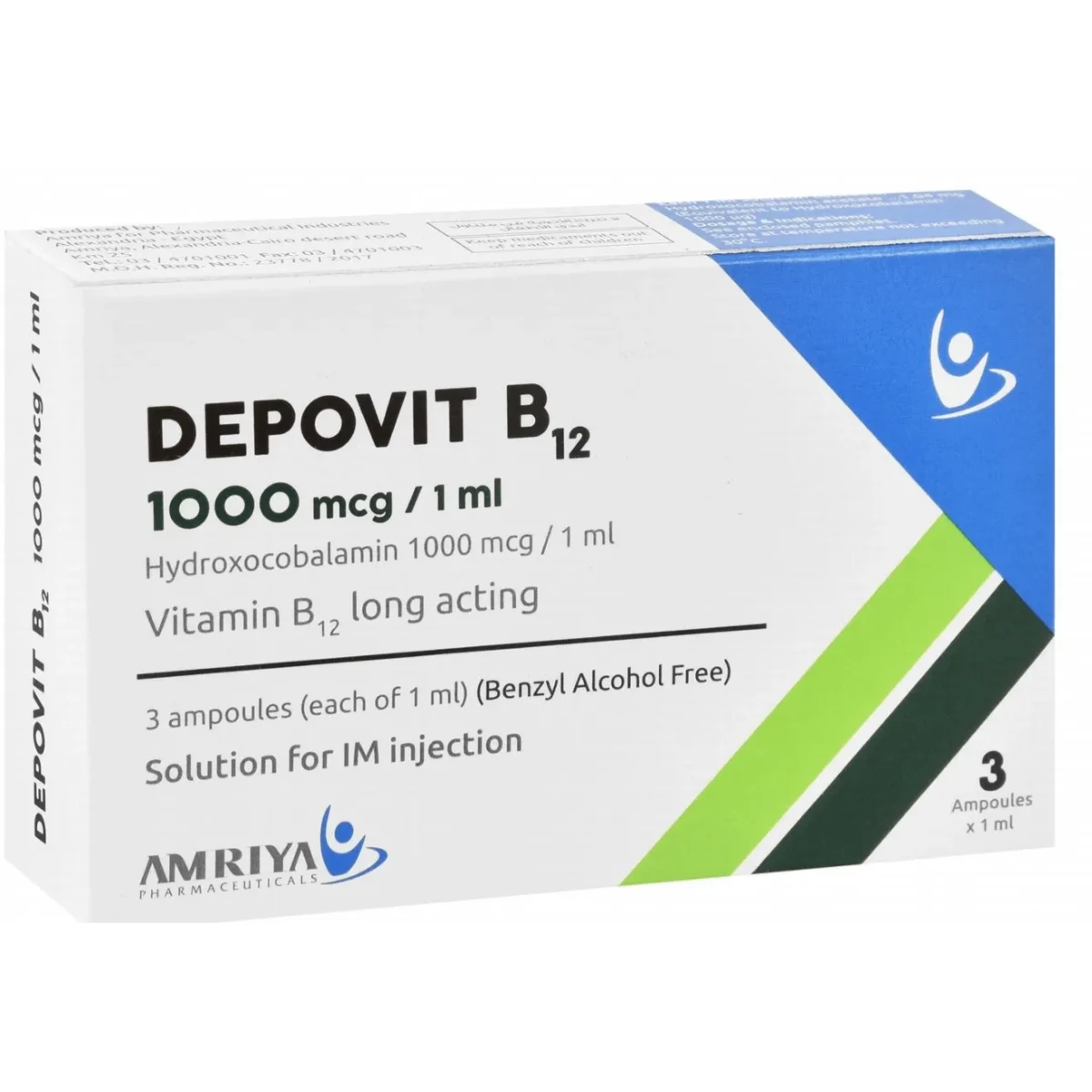 Lomixa Health Care - depovit b12 1000µ1ml 5amp jsyt duicrpyi 01722496089