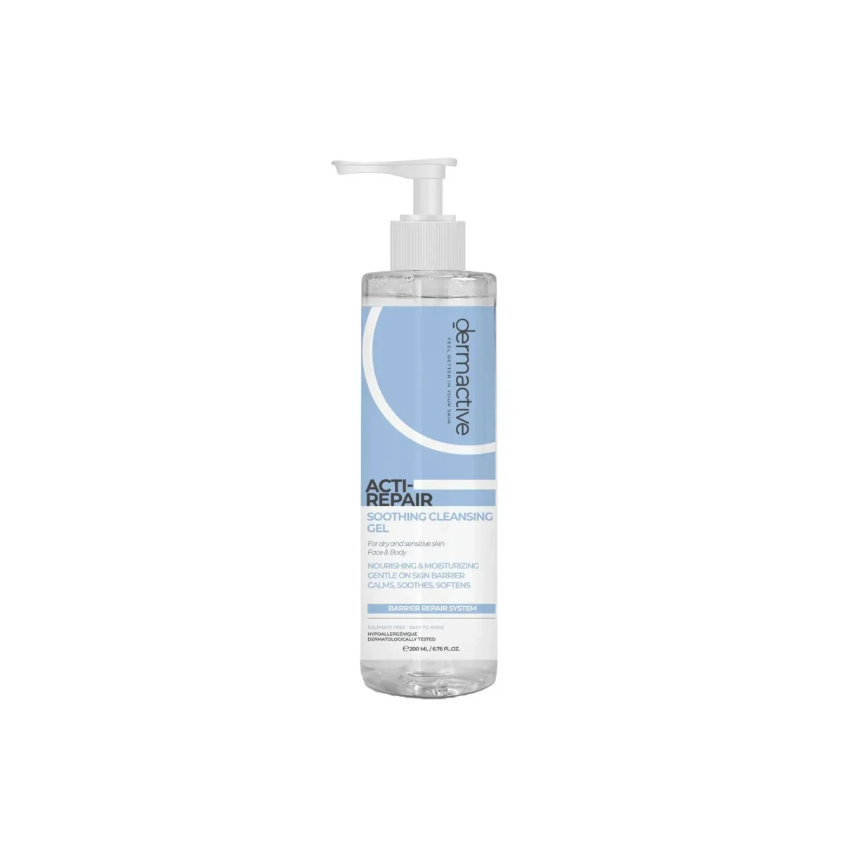 Lomixa Health Care - dermactive acti repair soothing cleansing gel 200ml 96zv 01724850258
