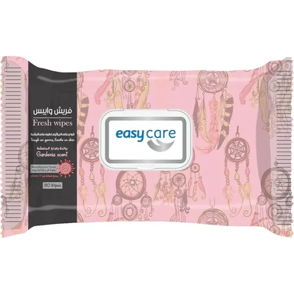ايزى كير | مناديل مبللة برائحة الجاردينيا | 80 قطعة