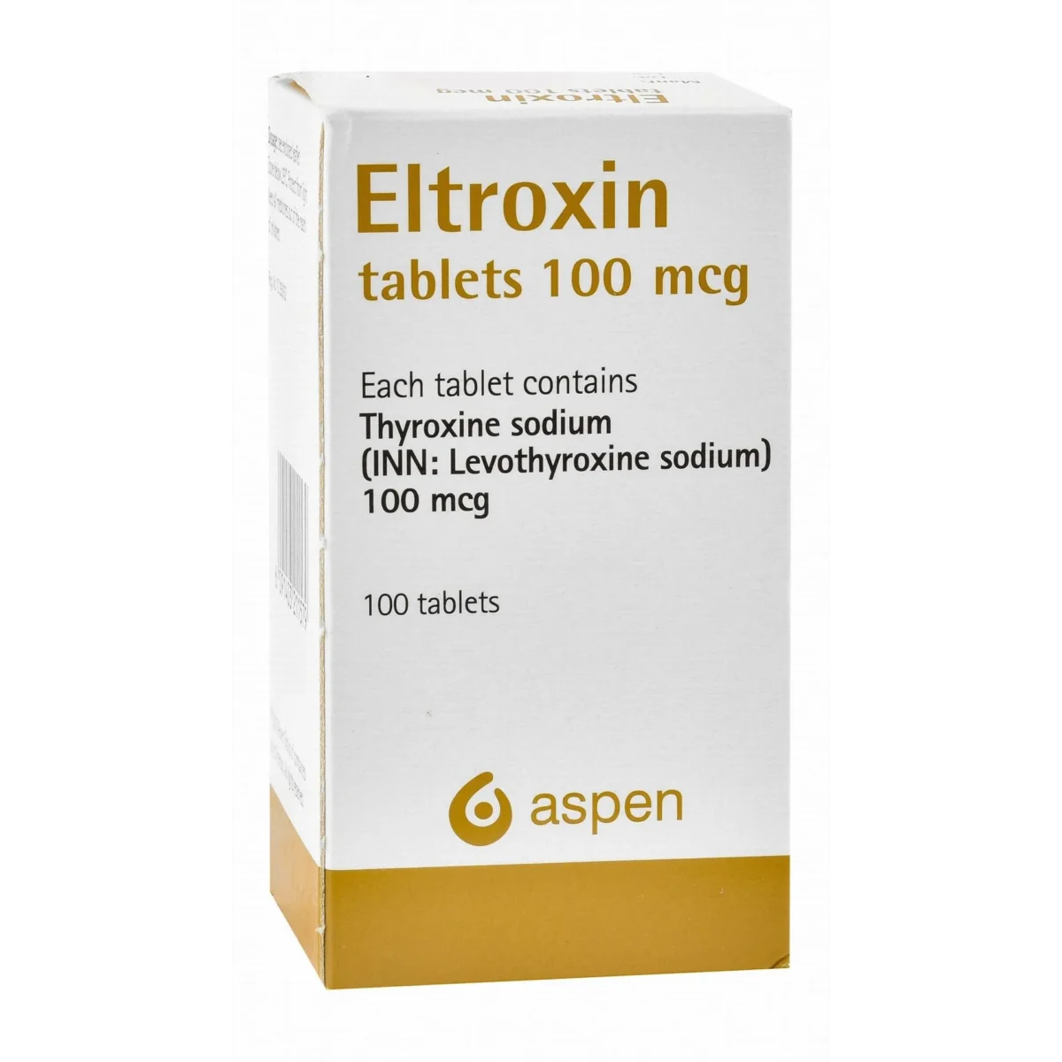 Lomixa Health Care - eltroxin 100 mcg 100 tabs ylw2 01672673515
