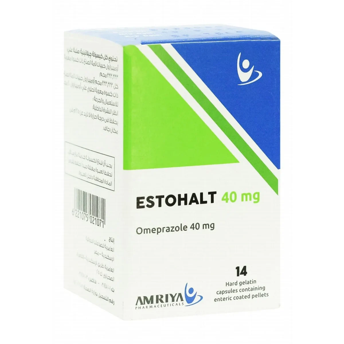 Lomixa Health Care - estohalt 40mg 14caps j7t1 01680686292