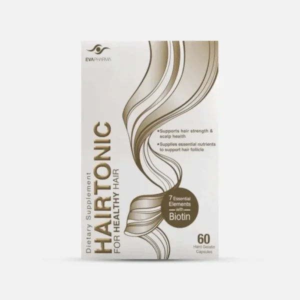 كبسولات هير تونيك للشعر لتطويله وتكثيفه hairtonic | ٦٠ كبسوله
