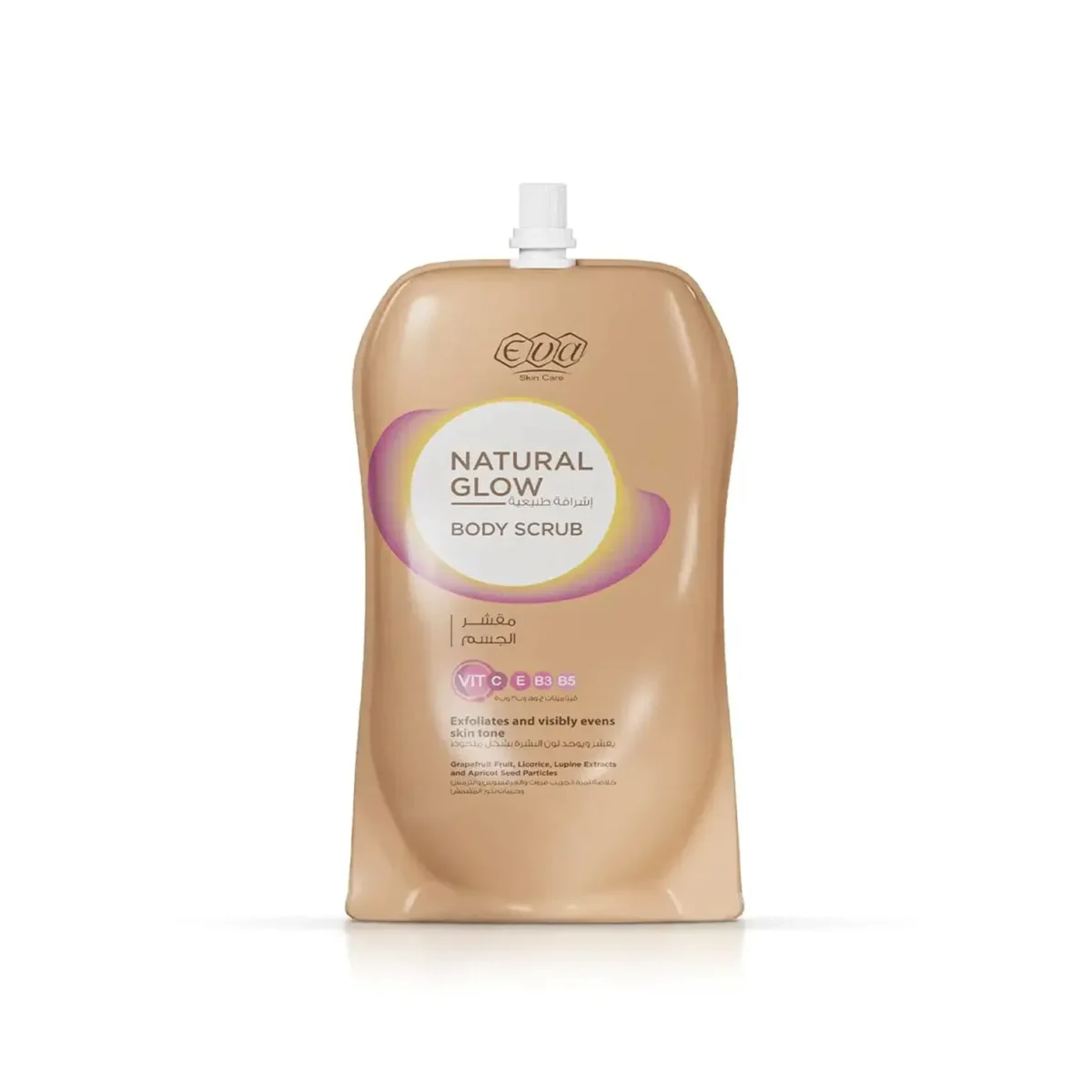 Lomixa Health Care - eva skin care natural glow body scrub 250ml iebc 01709989497