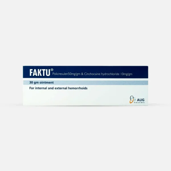 مرهم فاكتو للبواسير والناسور والشرخ faktu ointment | ٣٠ جم