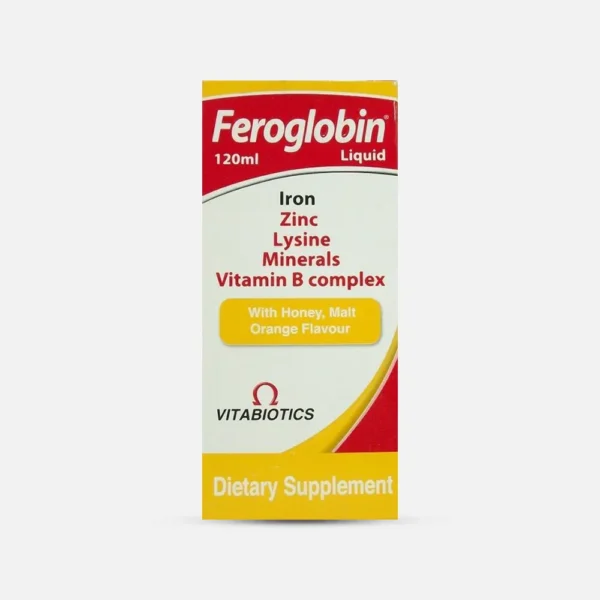 فيروجلوبين شراب للاطفال feroglobin syrup حدبد للانيميا | 120مل