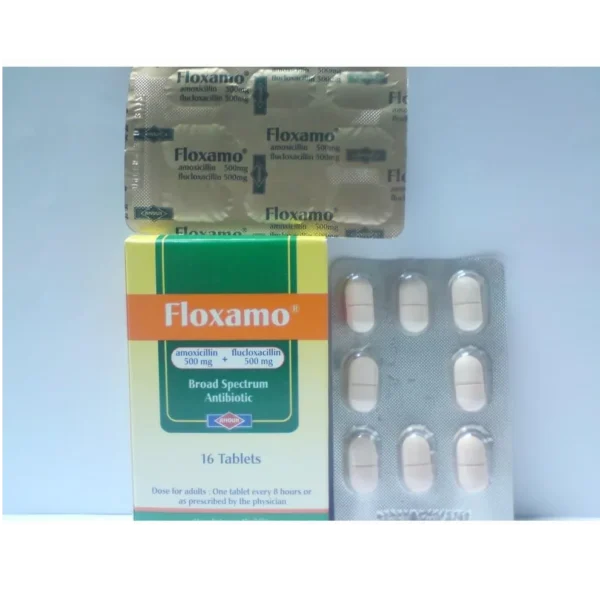فلوكسامو floxamo 1gm مضاد حيوي للالتهابات | 16 قرص