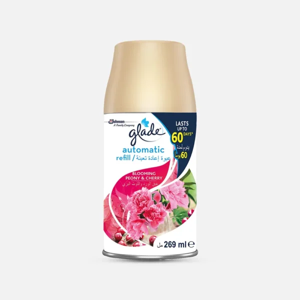 جليد | بخاخ معطر جو أوتوماتيكي ورد وتوت غيار | 269مل
