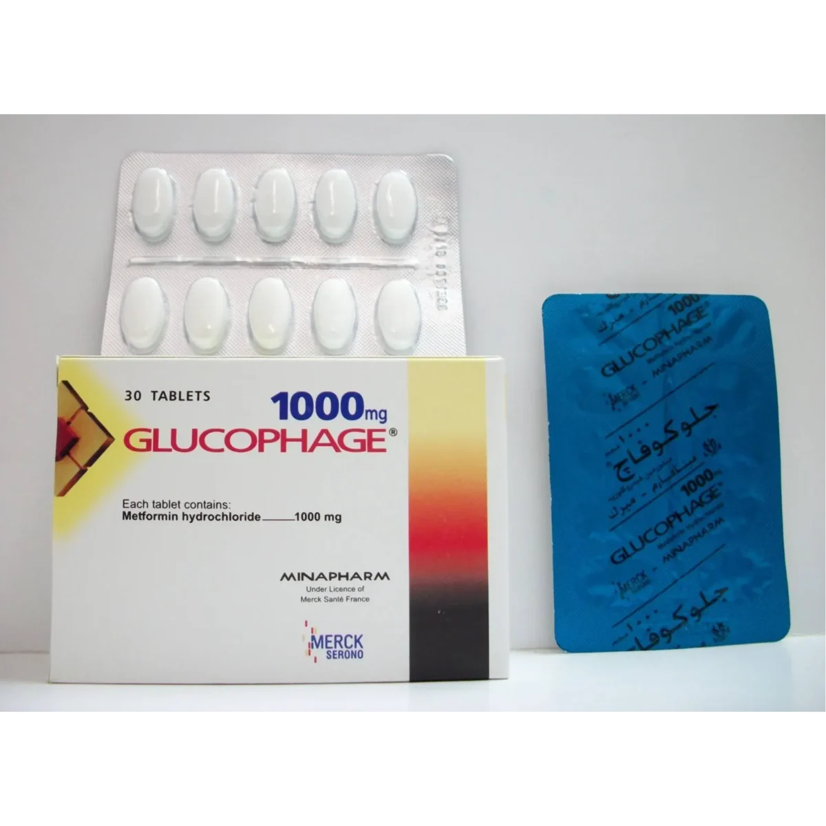 Lomixa Health Care - glucophage 1000mg 30tab juye 01668530683