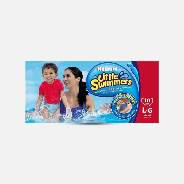 حفاضات هجيز huggies حفاضات سباحة للاطفال فوق وزن 14 كيلو | ...