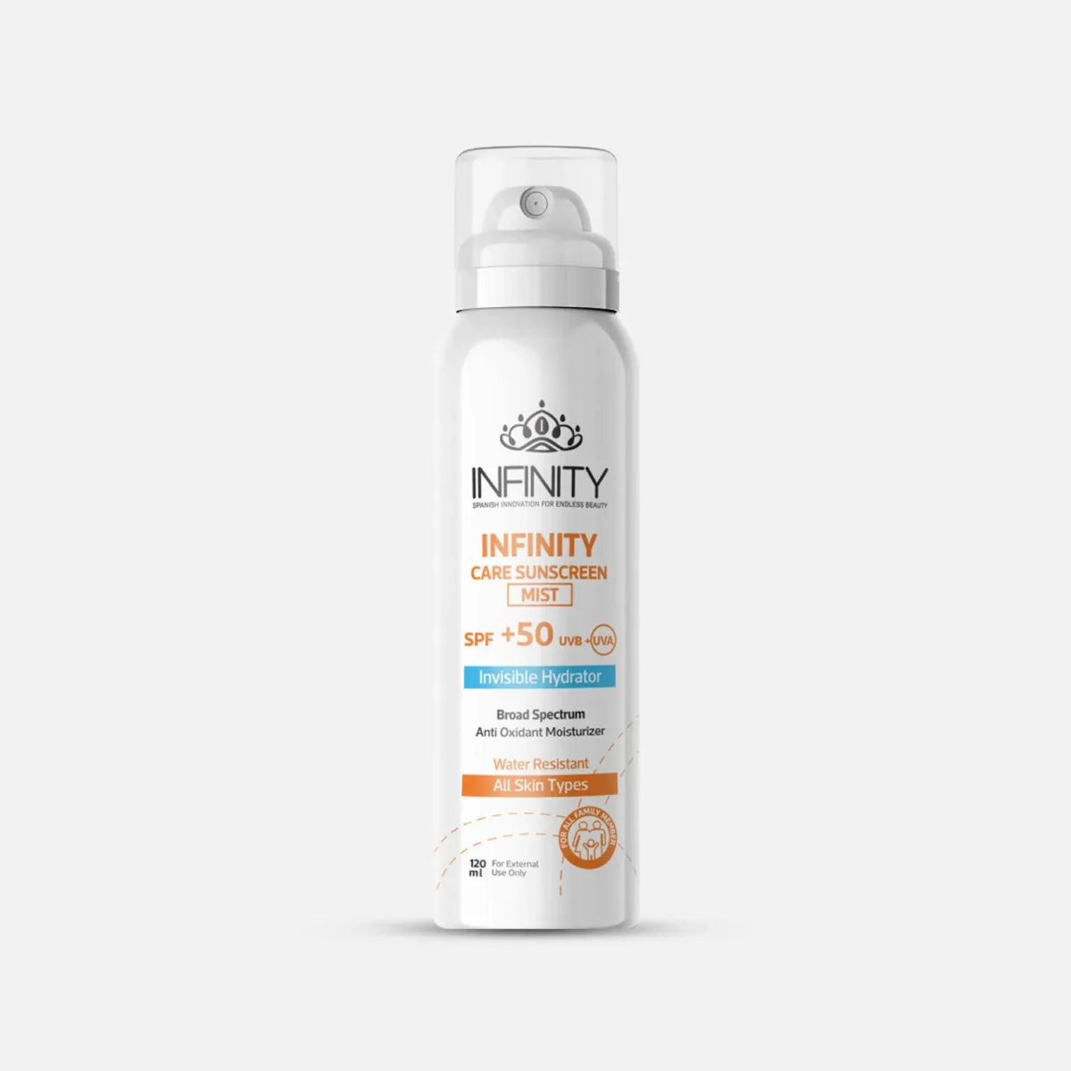 Lomixa Health Care - infinity care sunscreen mist 120ml maei 01722688665