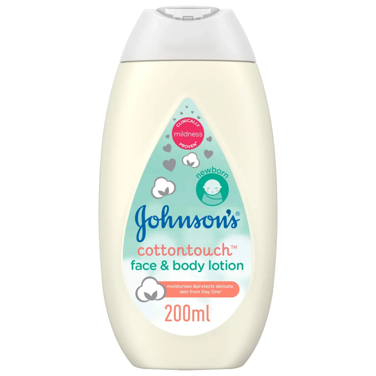 Lomixa Health Care - johnsons body and face lotion with cotton touch 200ml 01662642990