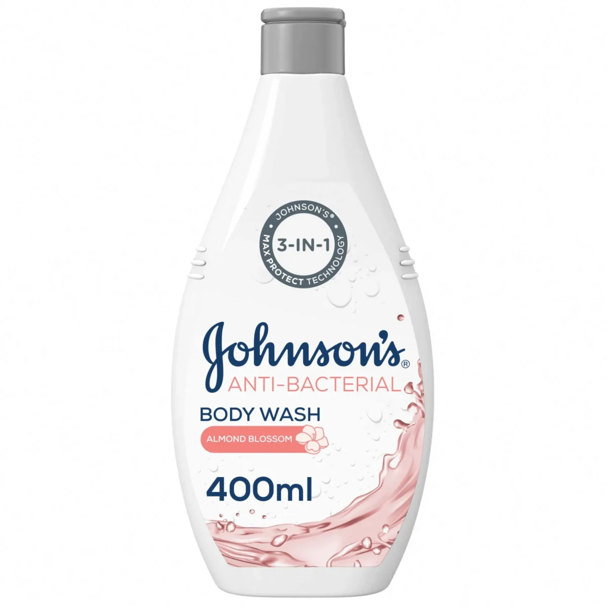 Lomixa Health Care - johnsons body wash anti bacterial almond blossom 400ml 1jw4 01662895514